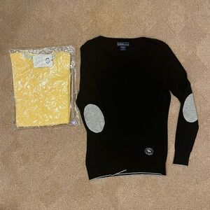 Essex Classics V-Neck Sweaters Women’s Medium